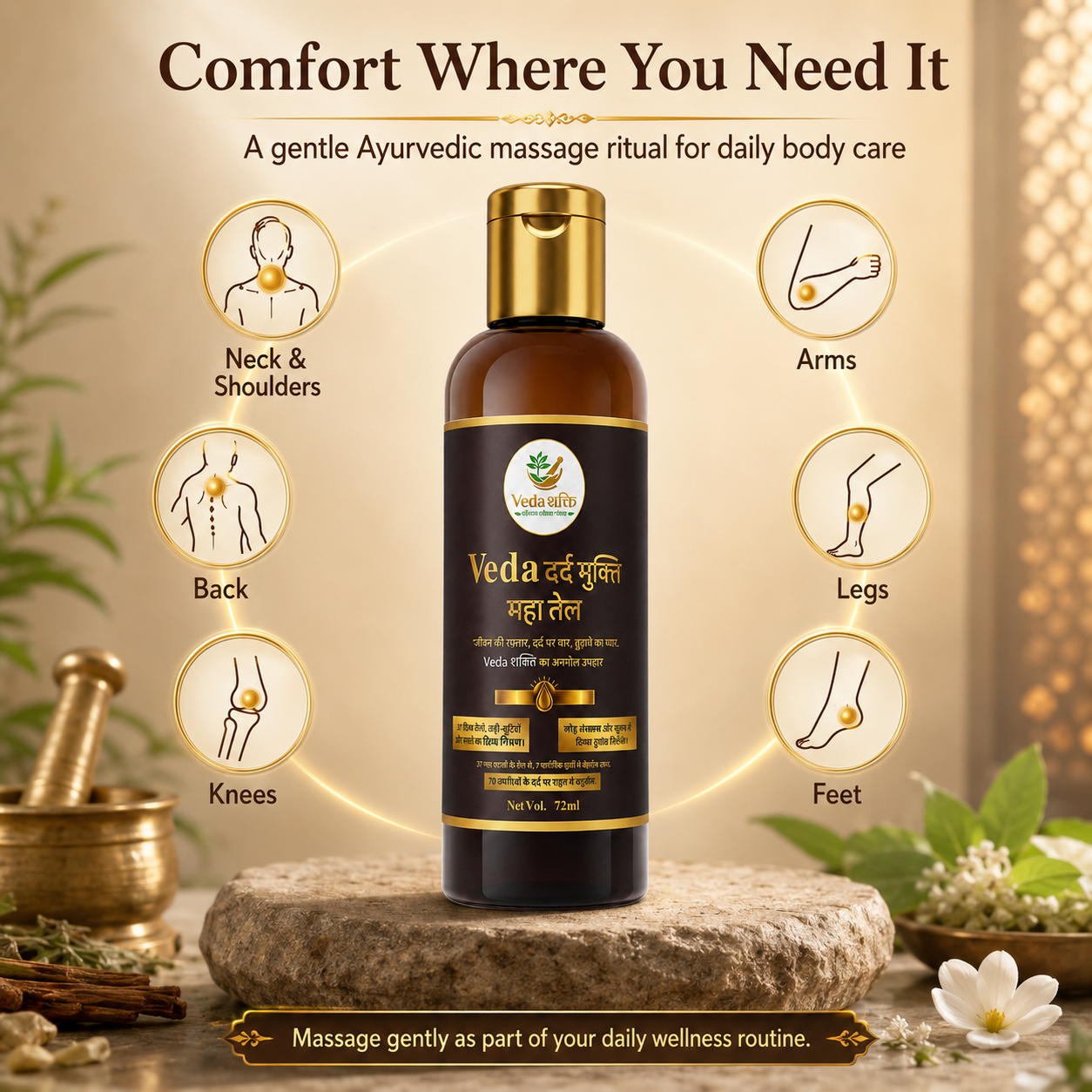 Veda Dard Mukti Mahatel ( 70ml )