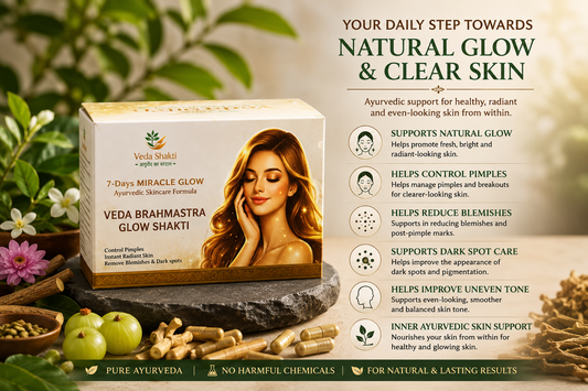 Veda Brahmastra Glow Shakti for Glow, Pimples & Dark Spots