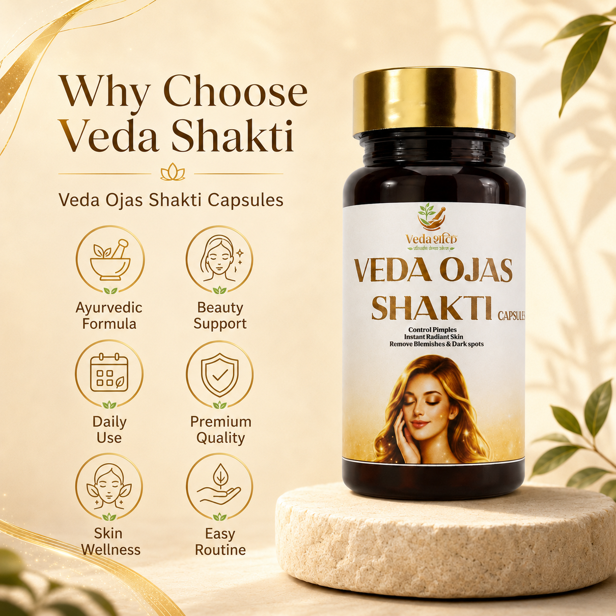 Veda Ojas shakti ( 30 capsules )