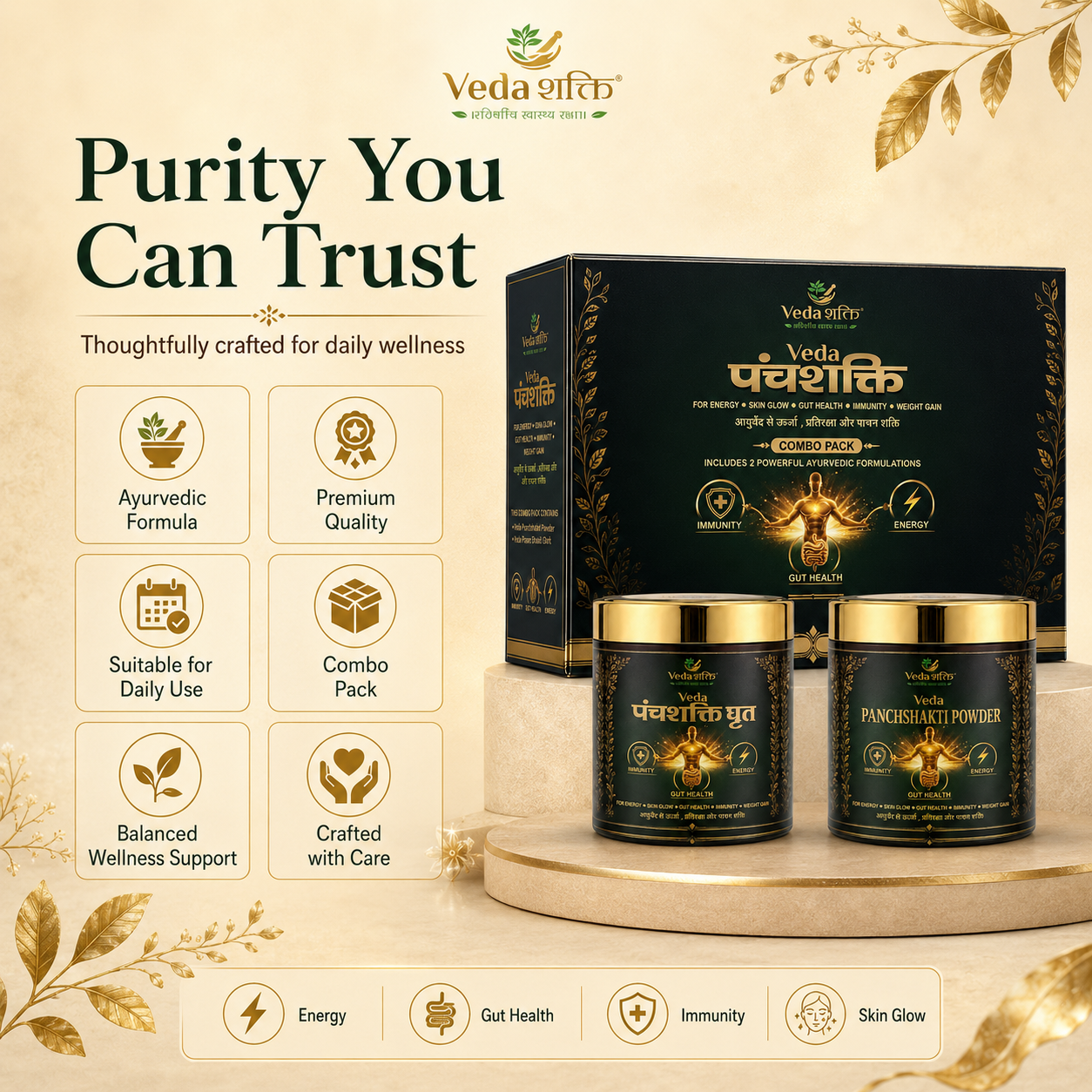 Veda Panchshakti and pran shakti grath
